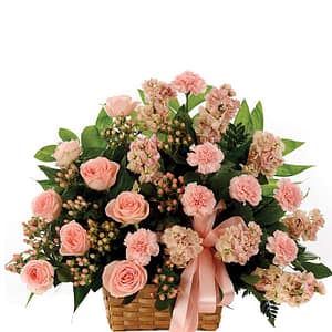 Classic Sympathy Basket Arrangement