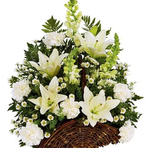 Classic Fireside Basket Remembrance