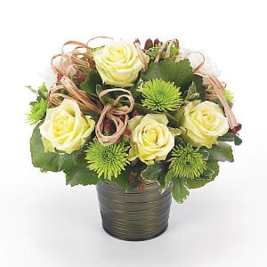 Peaceful White Garden