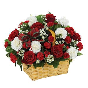 Basket Full of Holiday Cheer