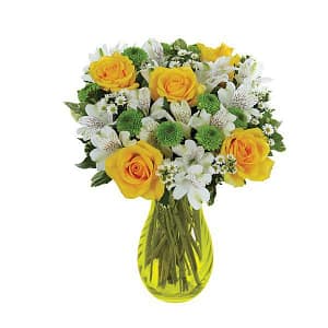 Lovely Lemon & Limes Roses Bouquet