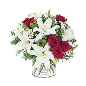 Lovely Lilies & Roses for the Holiday