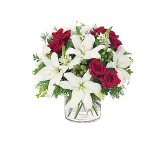 Lovely Lilies & Roses for the Holiday