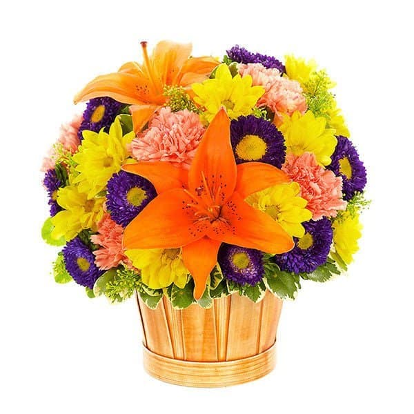 Bushel of Blooms Basket Bushel of Blooms Basket