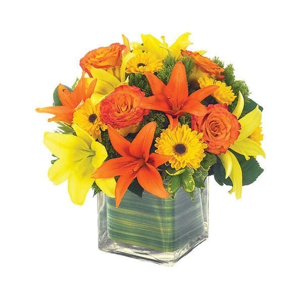 Lovely Lily & Rose Bouquet for Fall Lovely Lily & Rose Bouquet for Fall