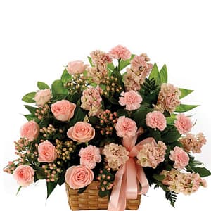 Classic Sympathy Basket Arrangement