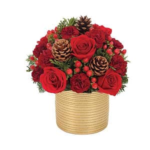 Crimson Christmas Bouquet