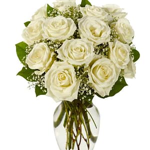 White Roses Bouquet
