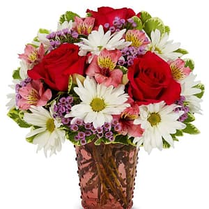 Mixed Floral Hobnob Bouquet