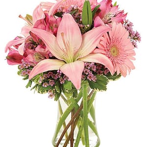 Pinky Lily Bouquet
