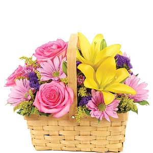 Spring in Basket