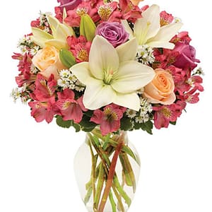 Lily Sunburst Bouquet