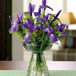 Blue Iris Bouquet