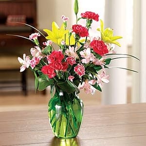 Fresh Cut Flowers in Bouquet