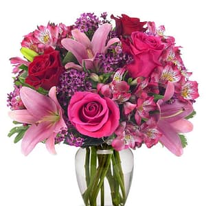 Rose and Lily Bouquet