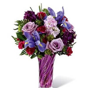 Natural Purple Field Bouquet