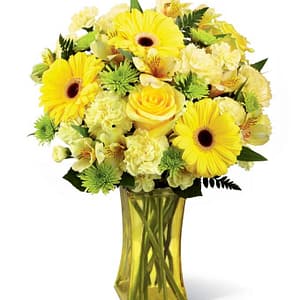 Bursting Yellow Bouquet