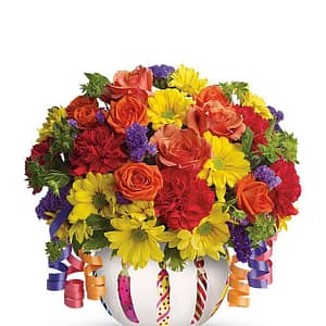 Brilliant Birthday Blooms Bouquet