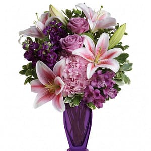 Violet in Vase