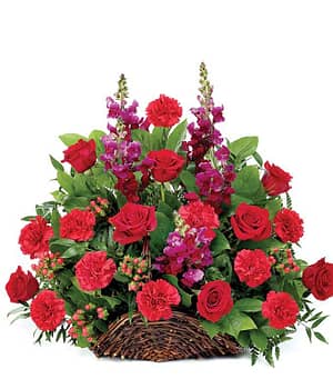 Classic Fireside Sympathy Basket