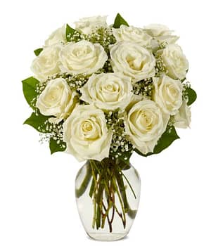 White Roses Bouquet