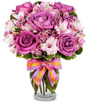 Delightfully Purple Arrangement