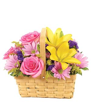 Spring in Basket