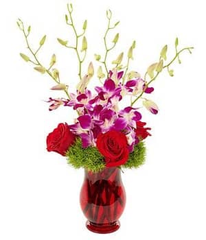 Brilliant Orchid Bouquet