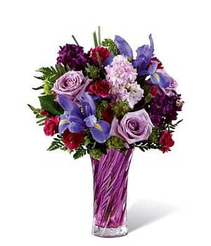 Natural Purple Field Bouquet