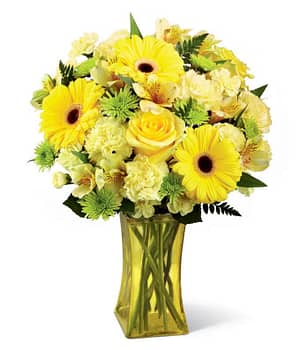 Bursting Yellow Bouquet