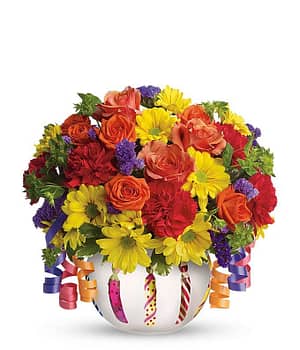 Brilliant Birthday Blooms Bouquet