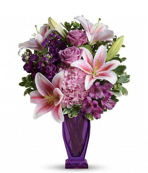 Violet in Vase